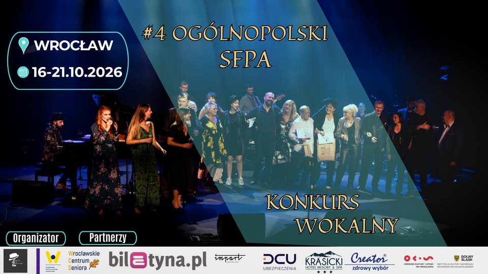 Konkurs wokalny 4. Ogólnopolskiego Senioralnego Festiwalu Piosenki Artystycznej